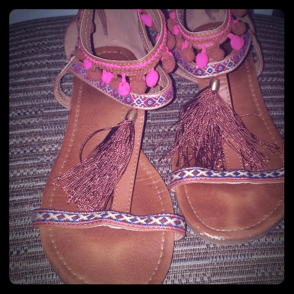 🌷⚘Brown Sandals⚘🌷
